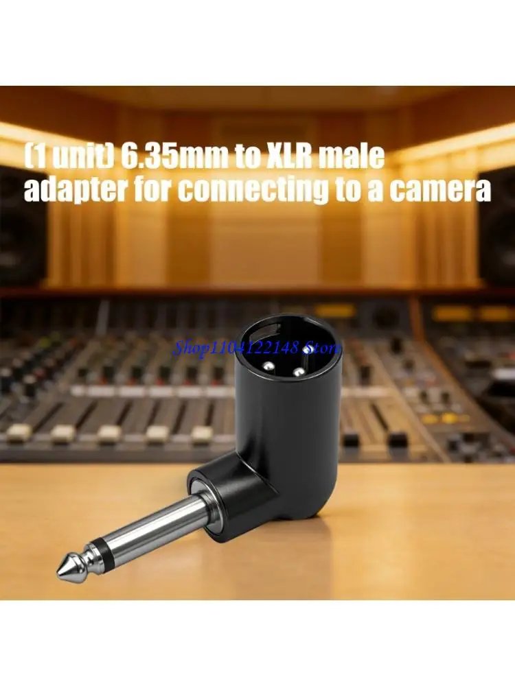 P9FA Professional 6.35Mm Mono To XLR Male Music Adapter 1/4