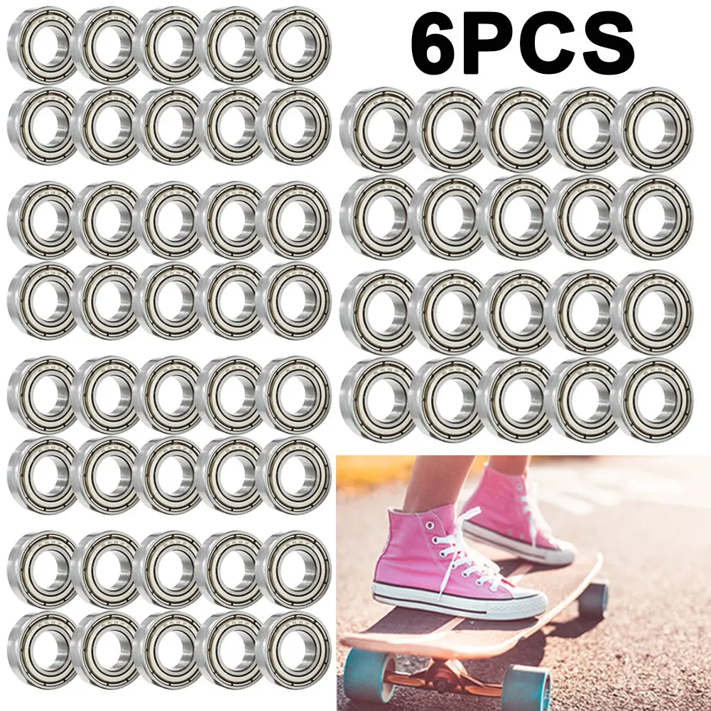 60個 688ZZ ボールベアリング ダブルシールド高炭素鋼深溝ベアリング