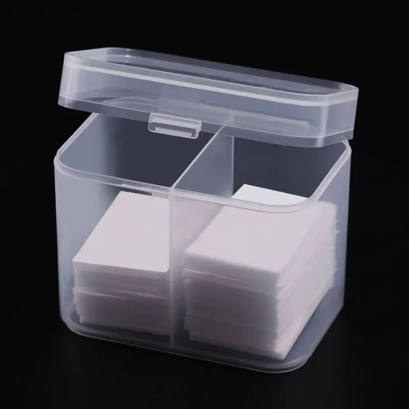 1Pcs Transparent Plastic Beads Storage Box Small Items Crafts Hardware Storage Square Container Case Jewelry Organizer Case