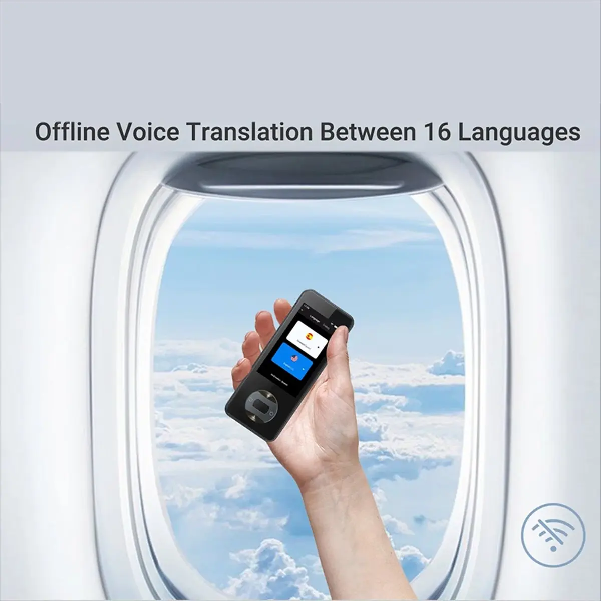 Y60A NEW-W10 Translator 144 Languages Instant Offline Voice Translator Device 98% Accuracy Ideal for Travel Business