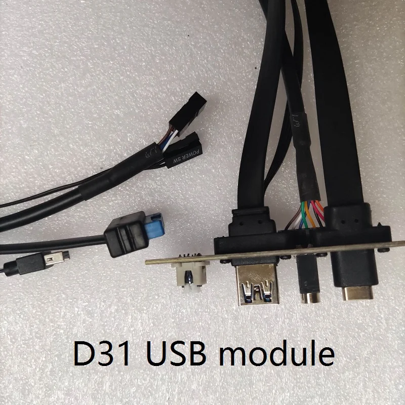 

USB-модуль для компьютера, фронтальное аудио, USB 3,0, интерфейсная Соединительная пластина JONSBO аксессуары для шасси