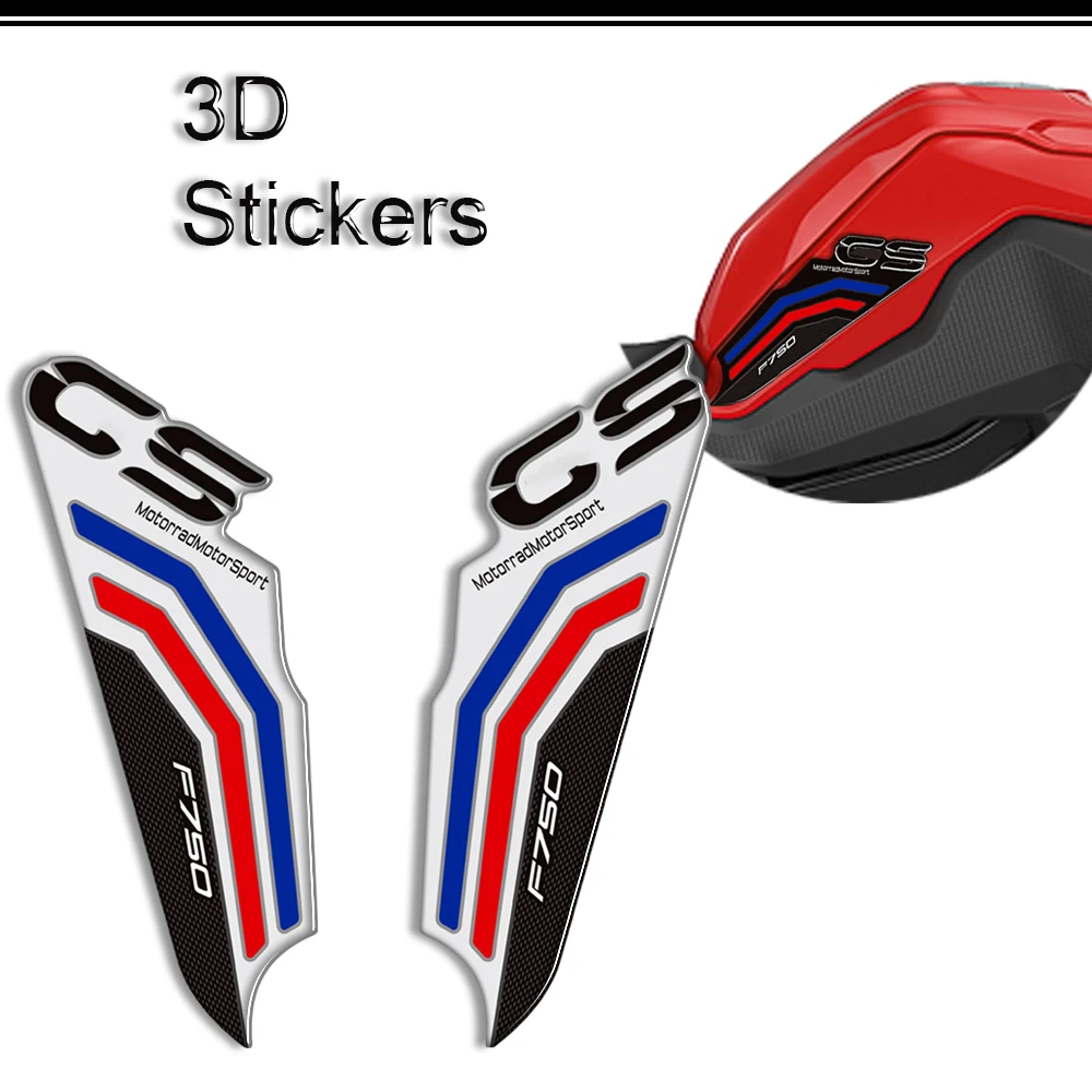

Motorcycle For F750GS F 750 GS F750 Adventure Protector Tank Pad Side Grips Gas Fuel Oil Kit Knee Fairing Fender Stickers Decals