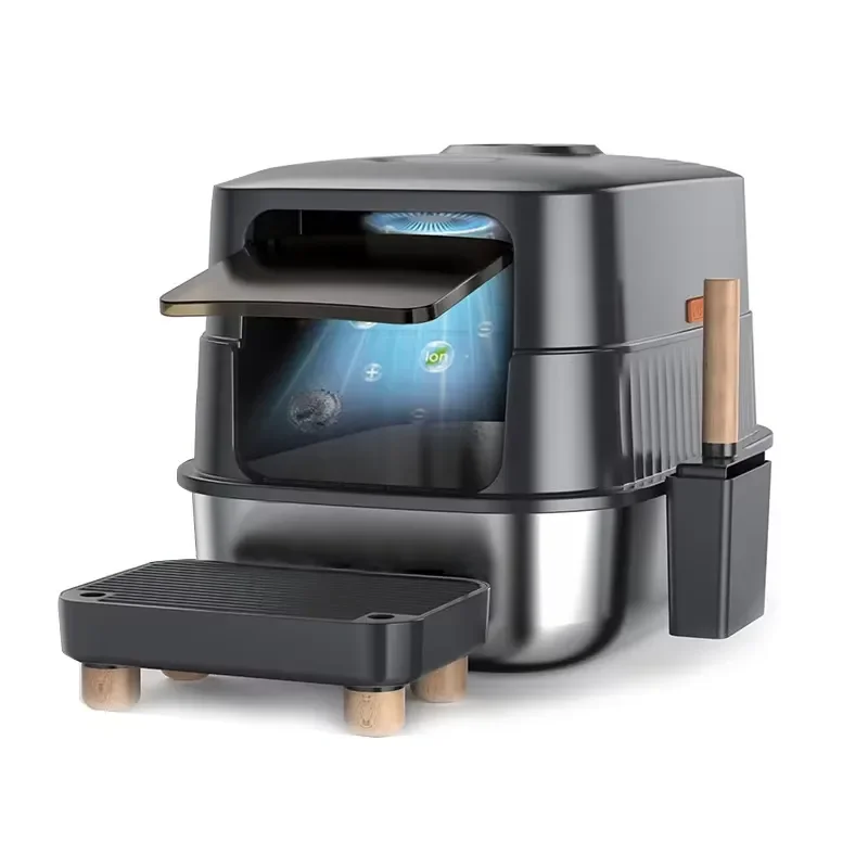 Large Smart Cat Litter Box Fully Enclosed Automatic Self Cleaning Infrared Deodorization Splash Proof Pet Toilet Hygiene