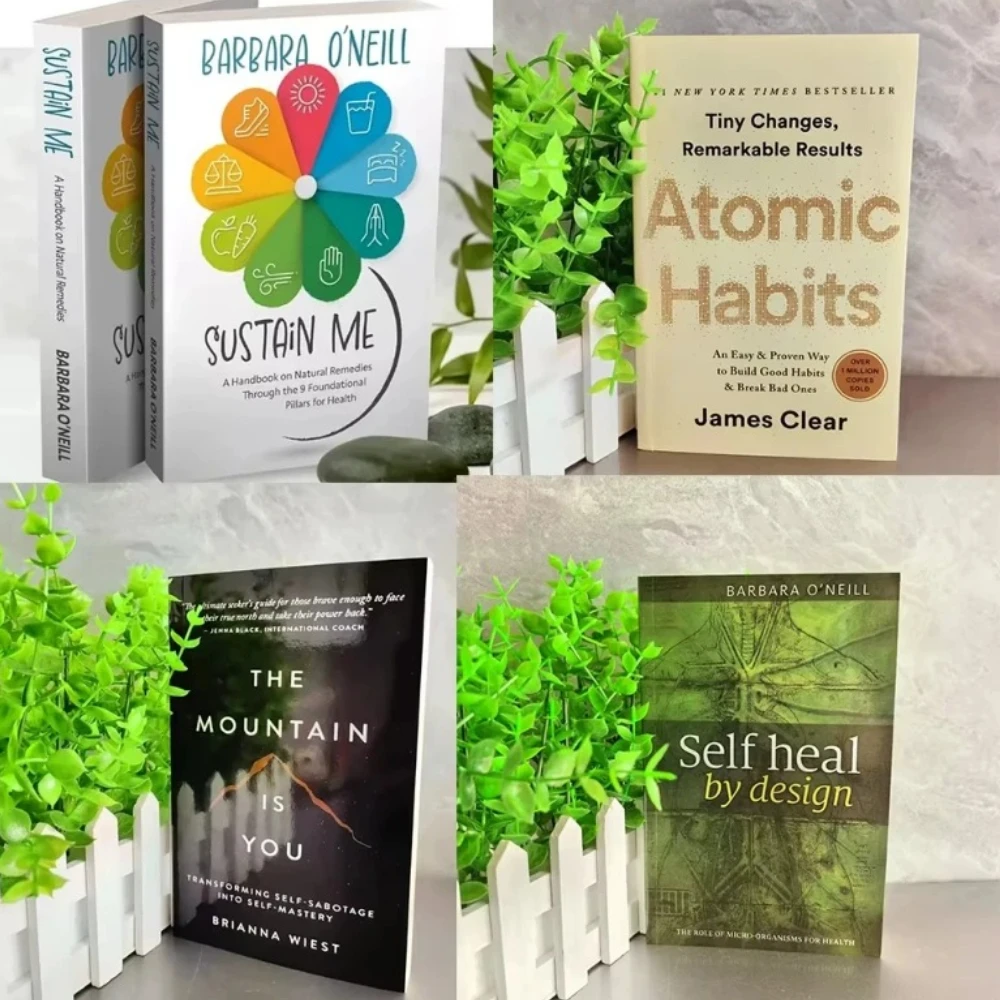 

Hot selling book collection: Money Psychology books, Atomic Habits, Changing Thinking, 48 Laws of Power, etc