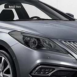 For Hyundai Azera 2012-2017Car Headlight  Front Lamp Protective Film Vinyl Restoration Transparent Black TPU Sticker