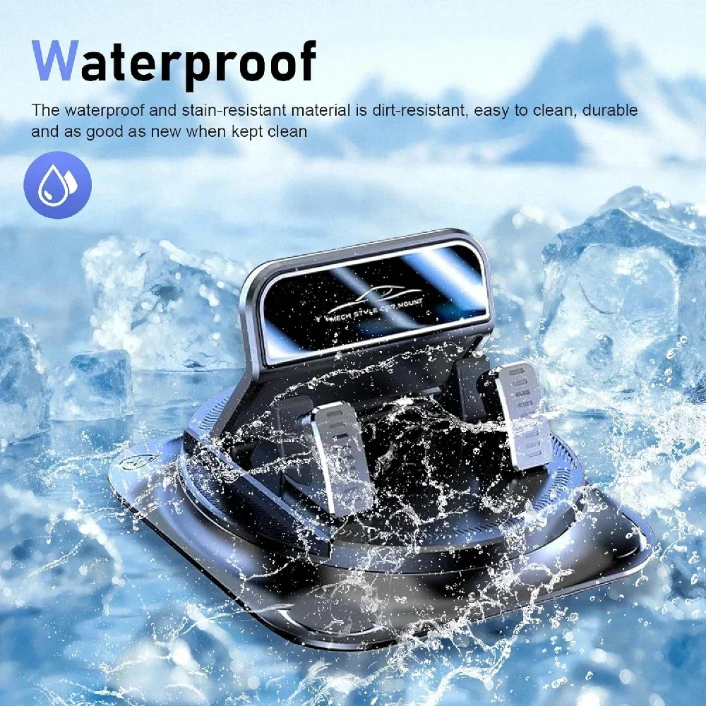 1PCS 360° Rotatable Car Phone Holder for Best Navigation and Viewing,Universal Phones Holders for Cars Dashboard Horizontal