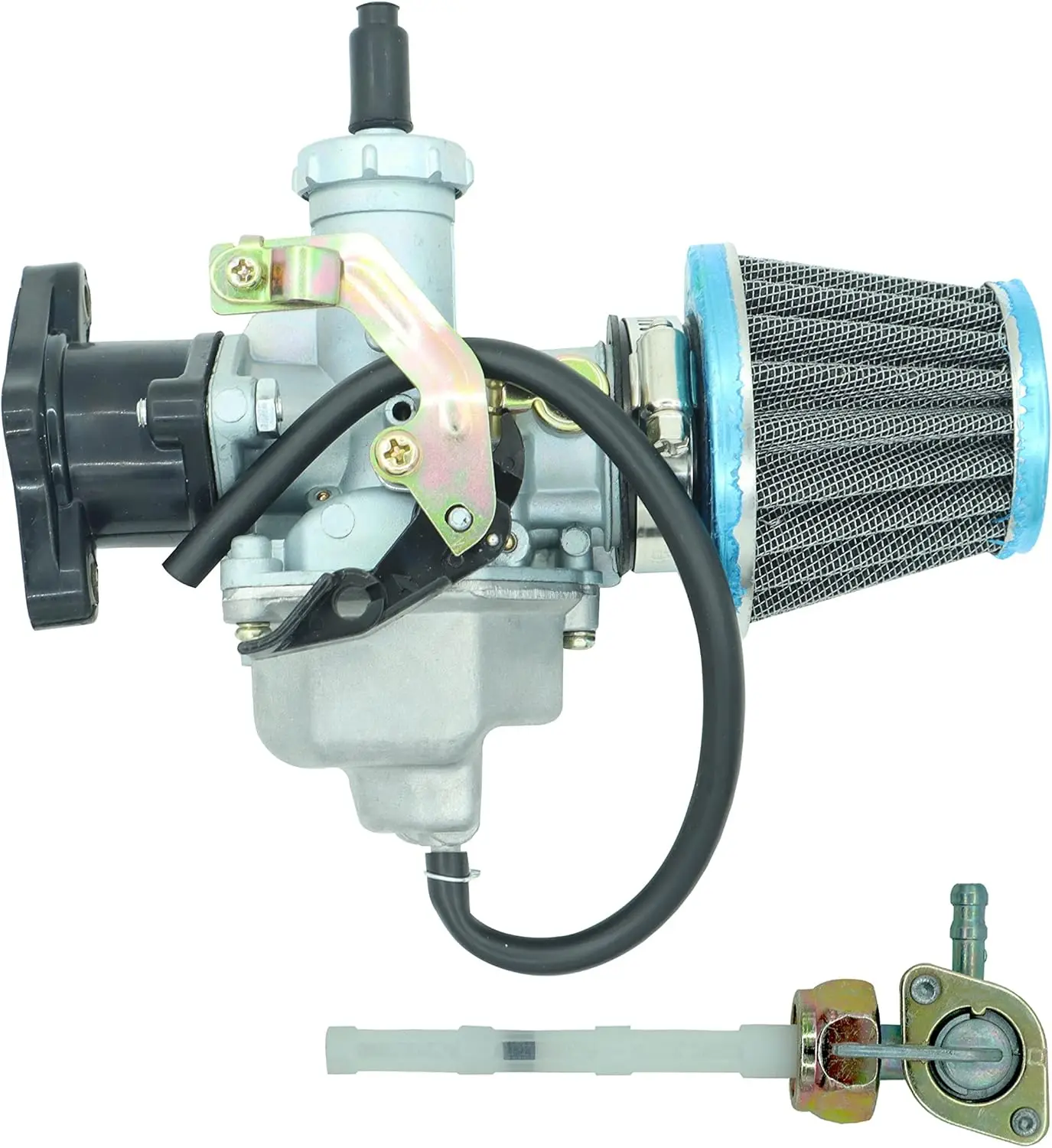 Carburetor For Honda ATC185 ATC185S ATC200 ATC200X ATC200S ATC200E 1980-1987, fit for Honda TRX250 TRX250EX Recon With Air Filte