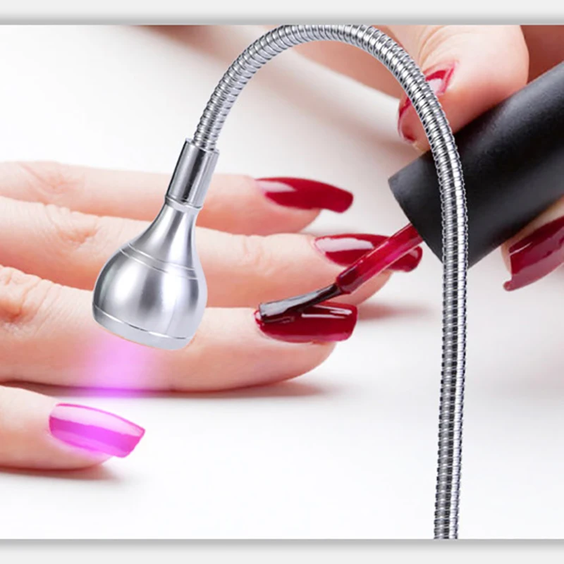 Mini Nail Dryer UV LED Nail Lamp Foldable USB Curing Lights Desk Lamp For Nail Gel Polish Quick Dry Nail Art Dryer Manicure Tool