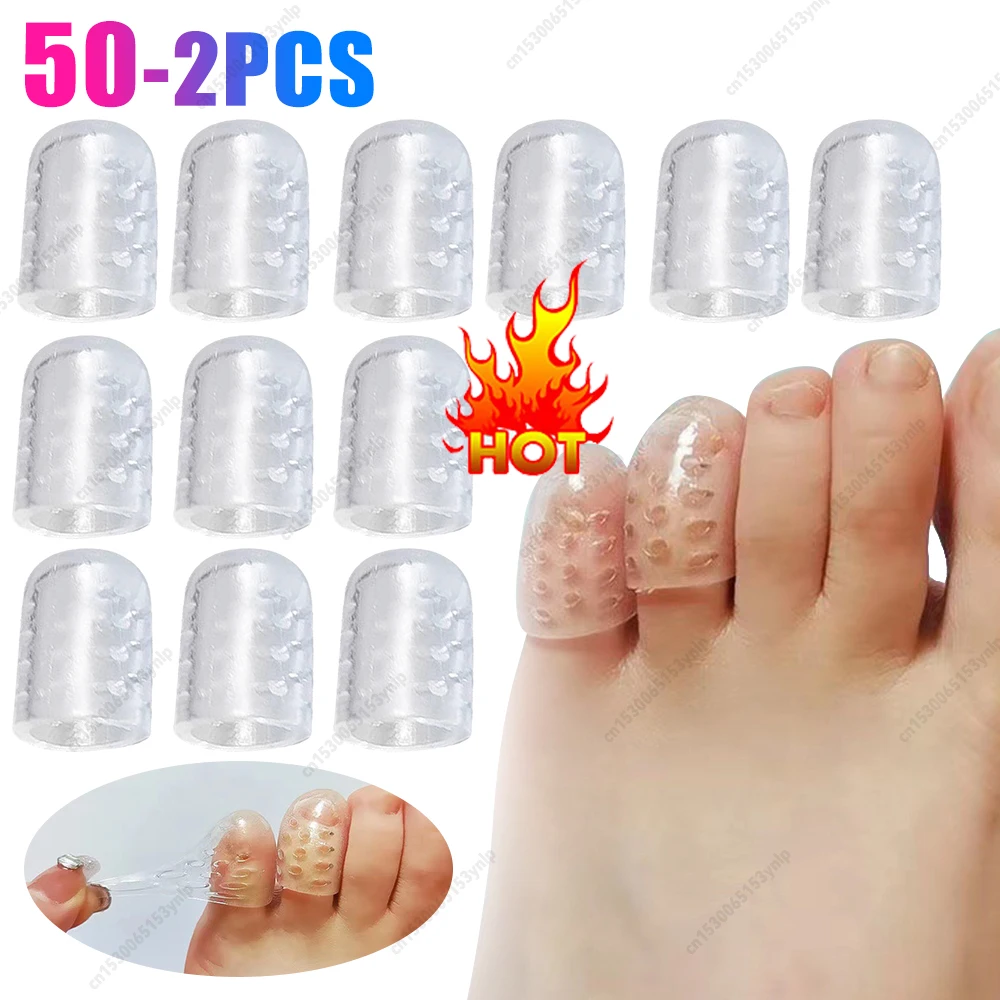 Cubiertas para los dedos de los pies, protectores de resina de silicona transpirables, elasticidad, alivio del dolor, antifricción, a prueba de sudor para mujeres Mne