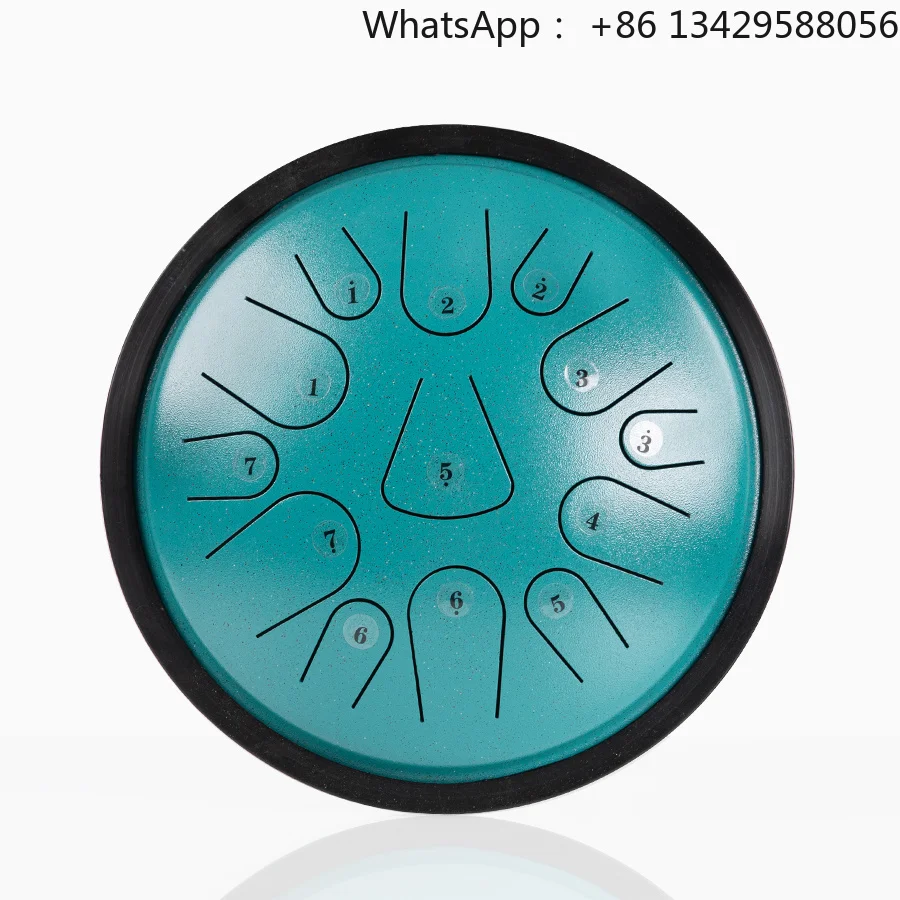 High Quality 10 Inch Steel Tongue Drum for Meditation Music Education & Gift Giving
