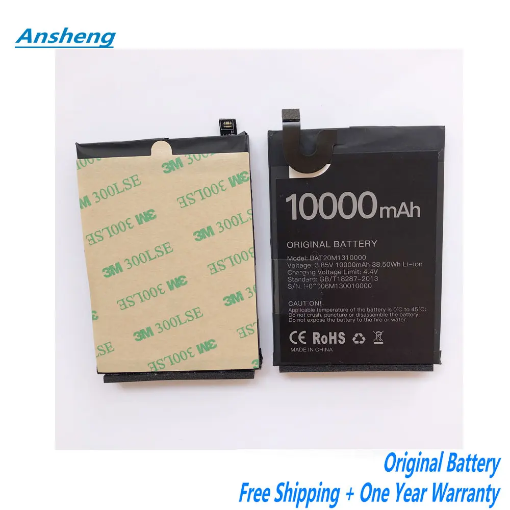 

Original 3.85V 10000mAh BAT20M1310000 Battery For Doogee S88 S88Pro Smart Phone