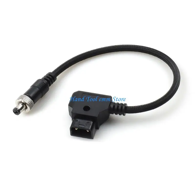 H37F Retractable D-TAP To DC5525 Adapter Cable For Neat Setups In Short Or Long Distances Connection