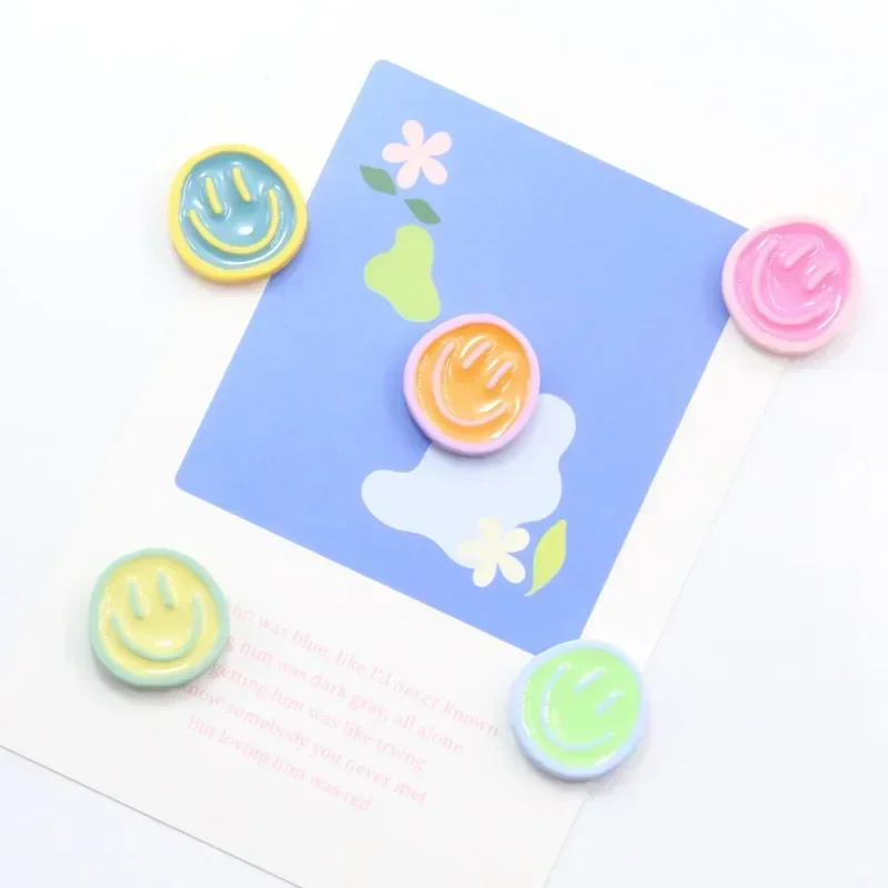 5/10pcs Summer smile Fridge Magnet Message Board Magnetic Refrigerator Sticker Room Home Decor Kitchen Decoration Accessories