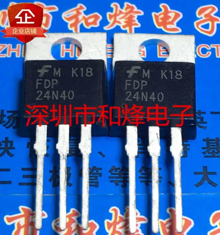 5PCS FDP24N40 TO-220 MOS