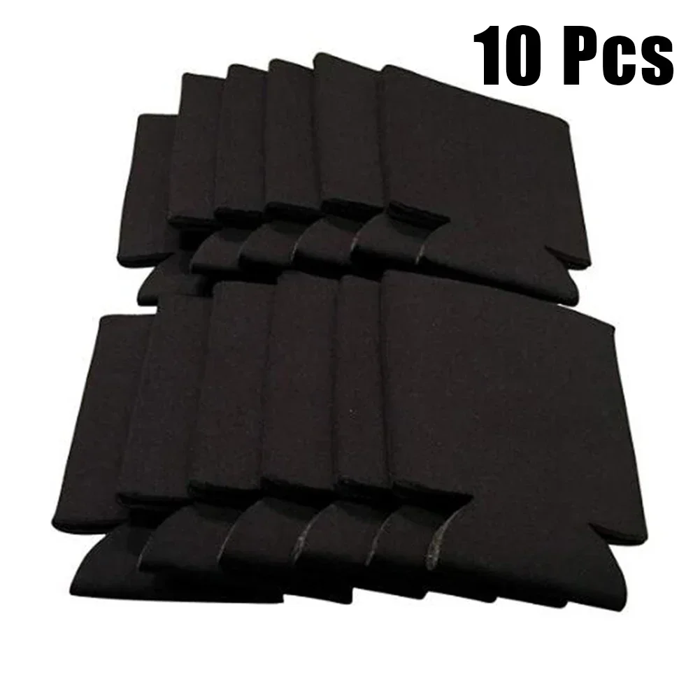 10pcs Beer Can Cooler Neoprene Can Sleeves Collapsible Insulated Drink Cooler Holders For Beer Water Bottles