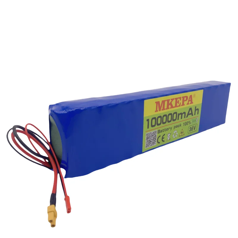 10S3P 36V 100Ah Ebike Battery Pack 18650 Lithium Ion Battery 500W High Power And Large Capacity 42V Motorcycle Scooter