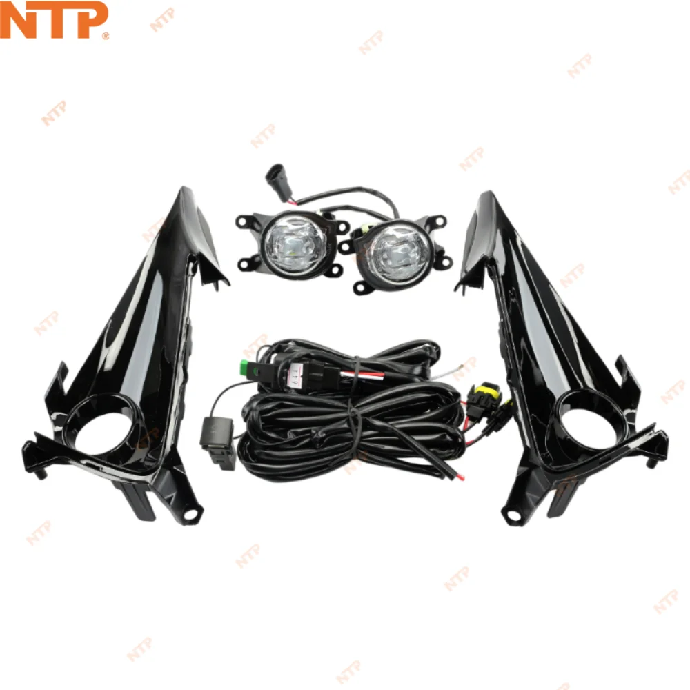 

For COROLLA HATCHBACK(JP TYPE)AURIS 2019 2020 Models Fog Lamp LED Daytime Running Light Daylight Automotive Parts Fog Light Kit