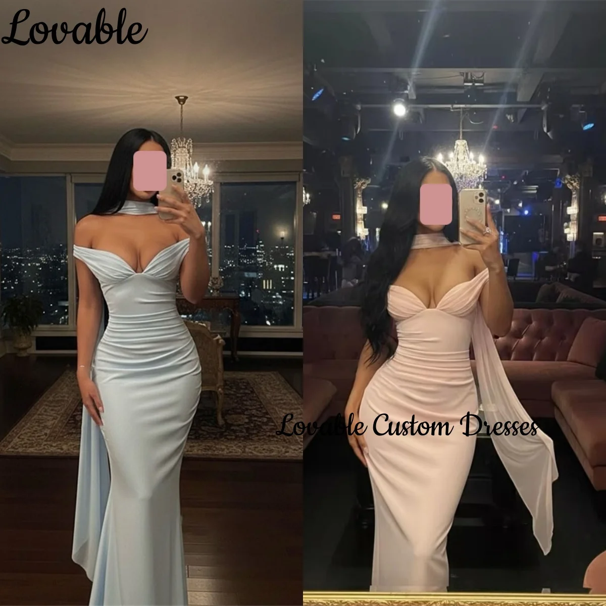 

Женские вечерние платья на заказ: русалка, без бретелек, для выпускного, в пол, без рукавов, для свадебной вечеринки, с рюшами, на молнии