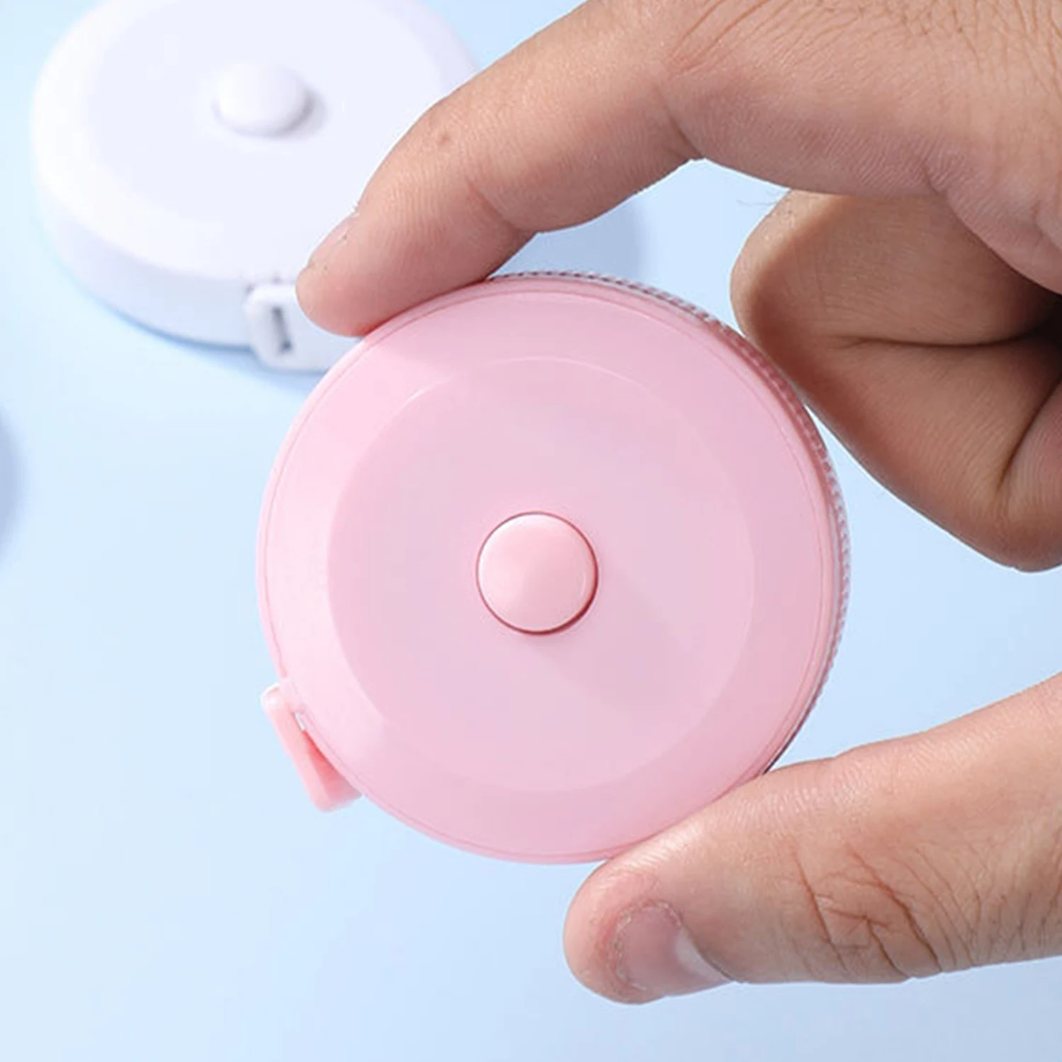 1.5Meter Soft Tape Measure Scale Body Sewing Flexible Tailor Ruler Centimeter Inch Portable Retractable Self-Lock Measuring Tape