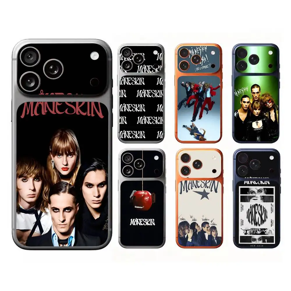 

Rock Band M-ManeskinS Skin Sticker for iPhone 17Pro/Pro Max Decal Protective Film for Back, Frame, Camera(Not Phone Case)