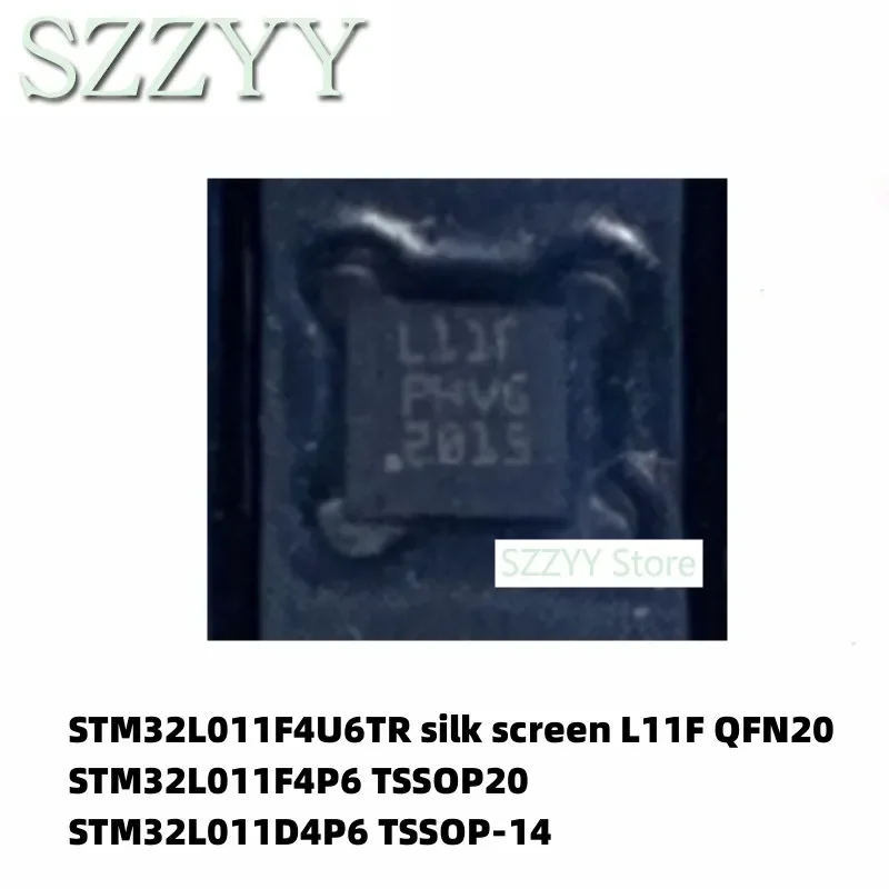 

5 шт. STM32L011F4U6TR L11F QFN STM32L011F4P6 TSSOP STM32L011D4P6