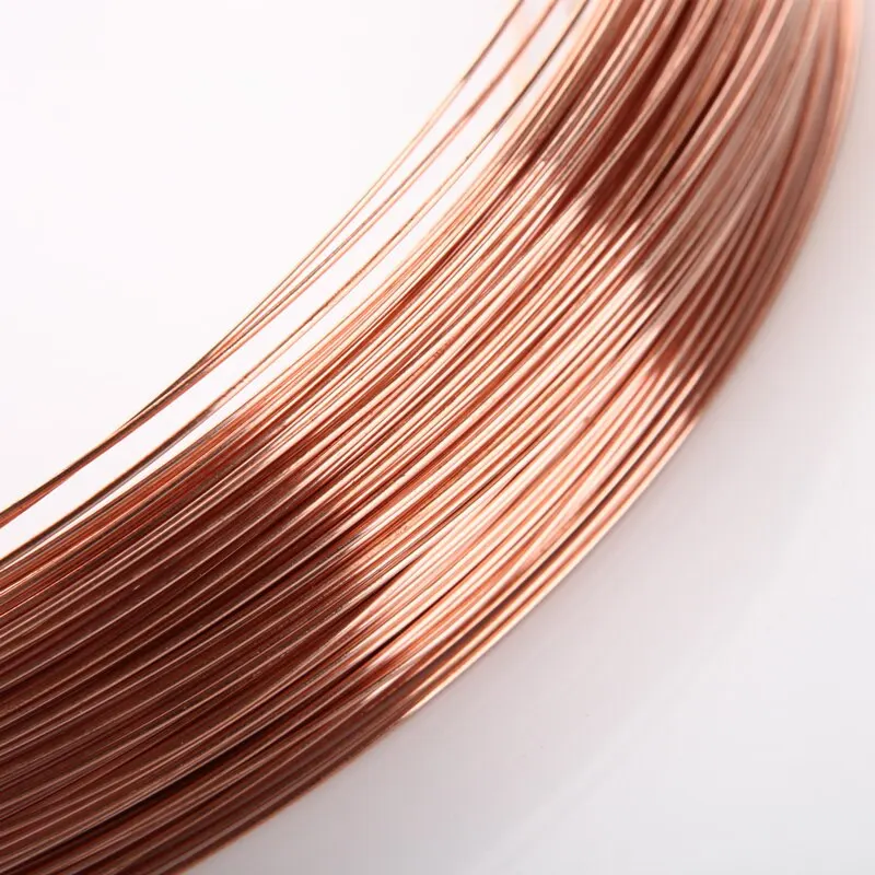 99.9% Pure Copper Wire Diameter 0.2 0.3 0.4 0.5 0.6 0.7 0.8 1 1.2 1.4 1.5 1.6 1.8 2 2.3mm Bare Wire Conductive Copper Wire