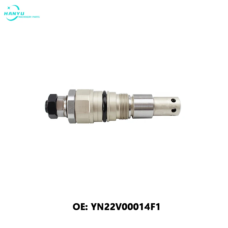 

New High-quality Hydraulic Spare Parts EX200-5 Excavator Rotary Relief Valve Rotary pump valve YN22V00014F1