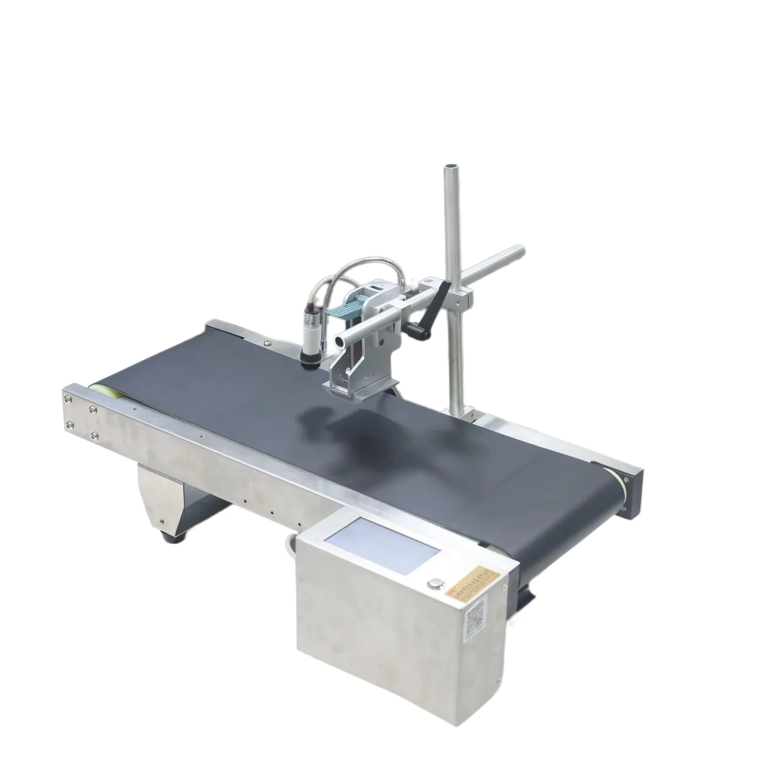 Stampante a getto d'inchiostro con codice QR con trasportatore manuale per macchina integrata con touch screen intelligente da 4,3 pollici SP130