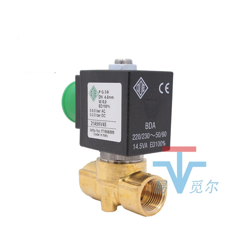 Electromagnetic Valve 21a5kv45 Ac220V Dc24V Imported Brass Micro on/off Valve