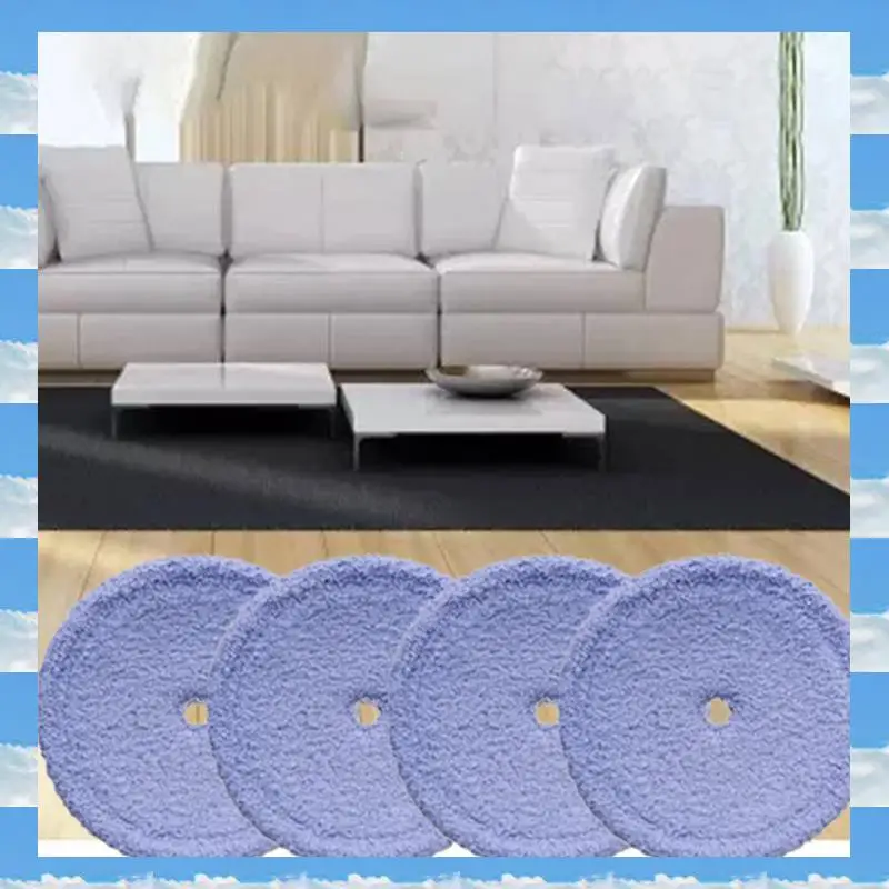 

A11I 10PCS Microfiber Mop Pads Kit For Everybot RS500 RS700 Vacuum Cleaner Mop Cloth Accessories Replacement Parts