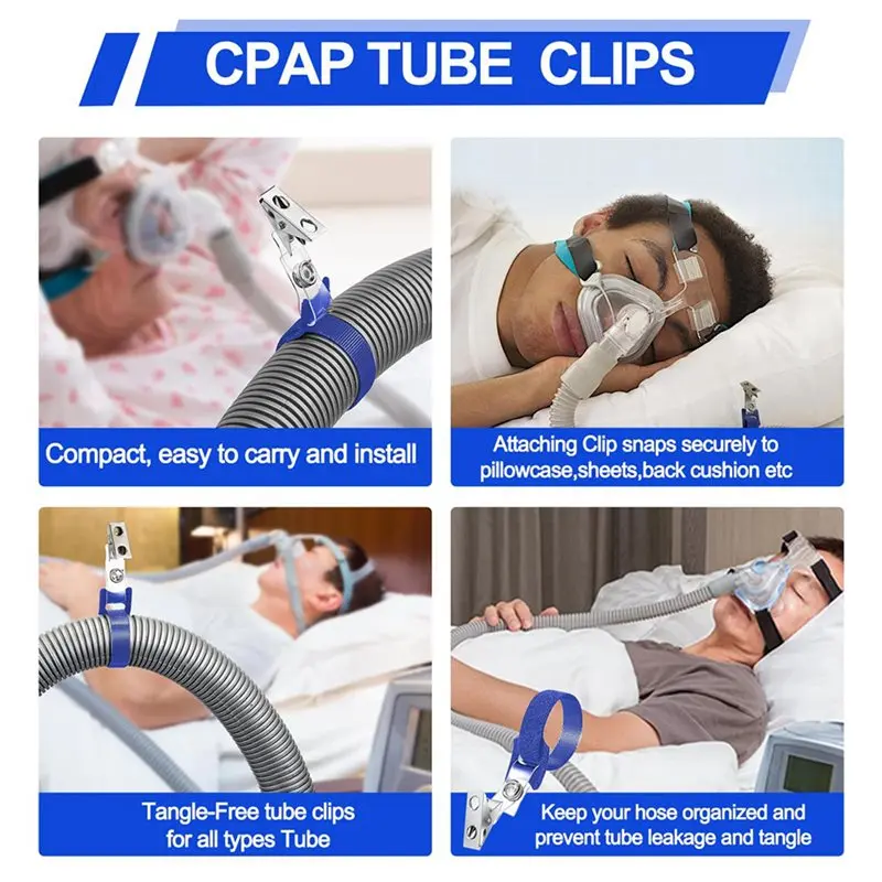 Hot SV-8-Piece Set di spazzole per pulizia tubi CPAP, adatto per tubi e maschere CPAP standard con diametri di 15-22 mm