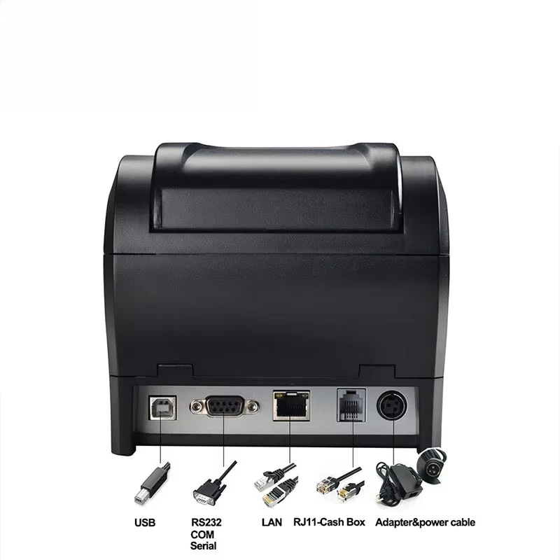 POS Thermal Printer 80mm Tablet Pos Machine ZY307 Impresora Receipt Ticket Printer