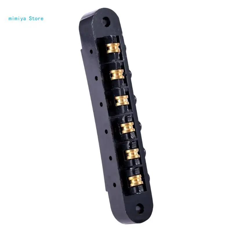 pipi 3 Farboptionen 6-saitige E-Gitarre Tune O-Matic Bridge Stop Bars Saitenhalter