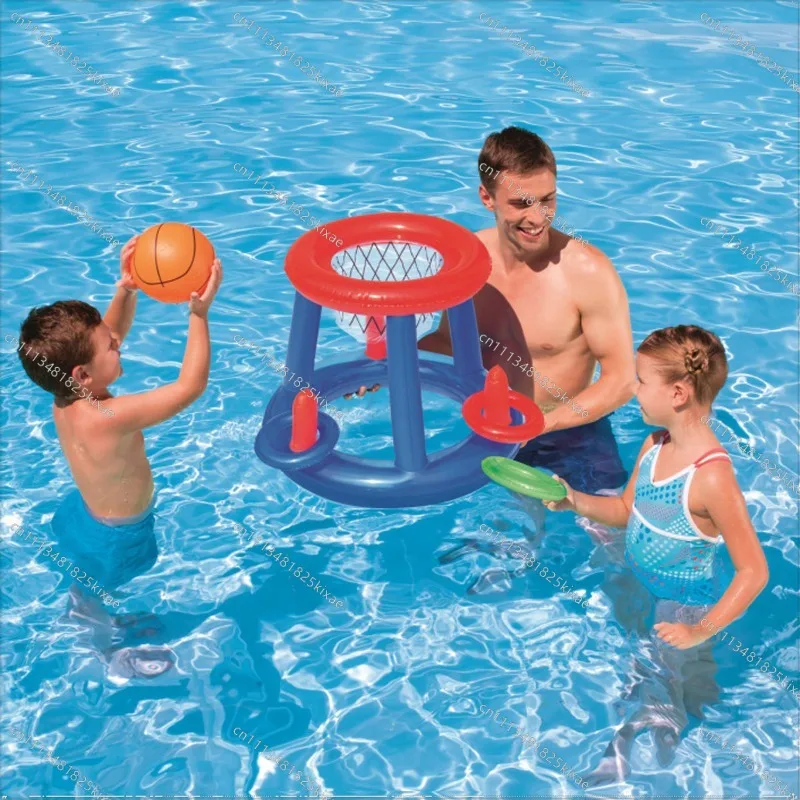 For Children Adult Basketball Frame Inflatable Football Door Water Ball Door Volleyball Net Slide Roller Team Building