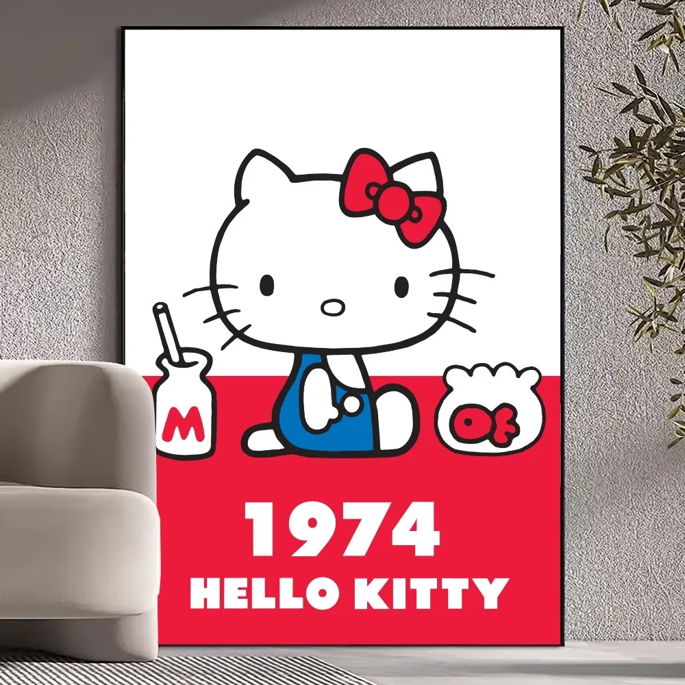 MINISO Sanrio Hello Kitty Poster stampe immagini a parete soggiorno decorazione della casa