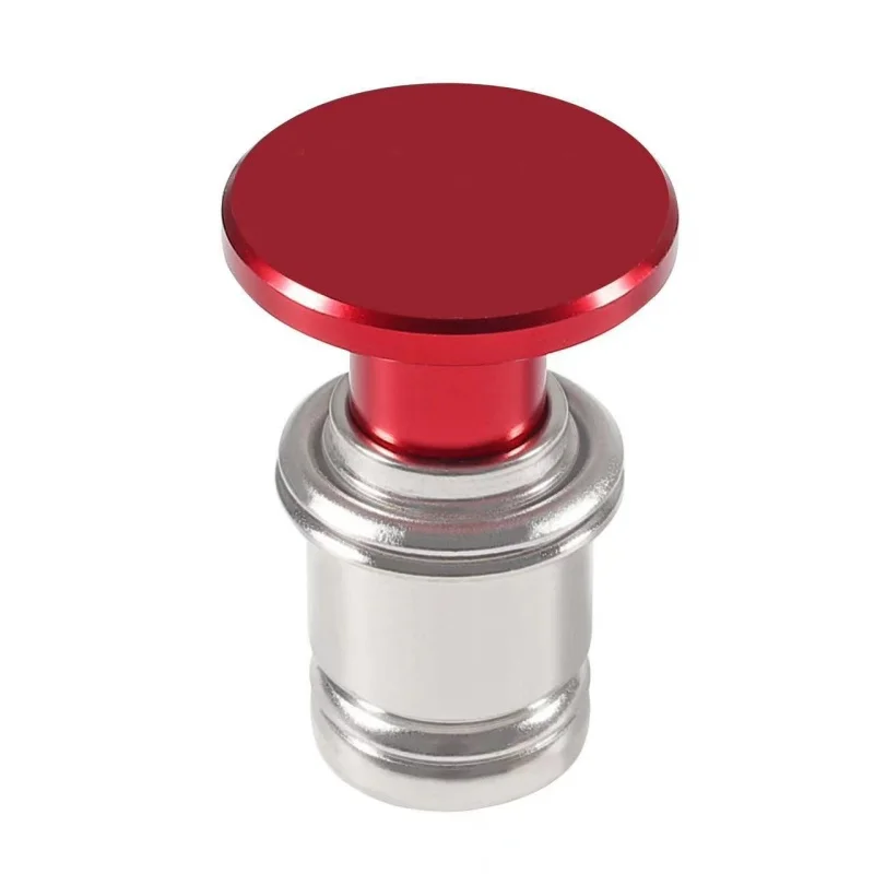 

Universal Car Vehicle Cigarette Lighter Aluminum Alloy Metal Cigarette Lighter Head Red Black Blue Color Optional Car Accessory
