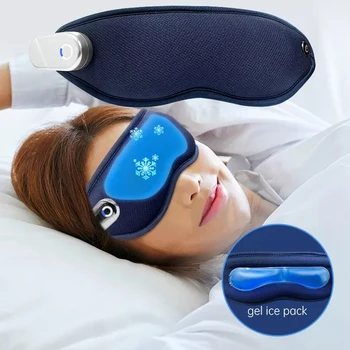 Heated Steam Eye Therapy Massage Mask Electric Eye Massager Relax Eye Strain Reduce Dry Eyes Improve Sleep Kneading Sleep Masks