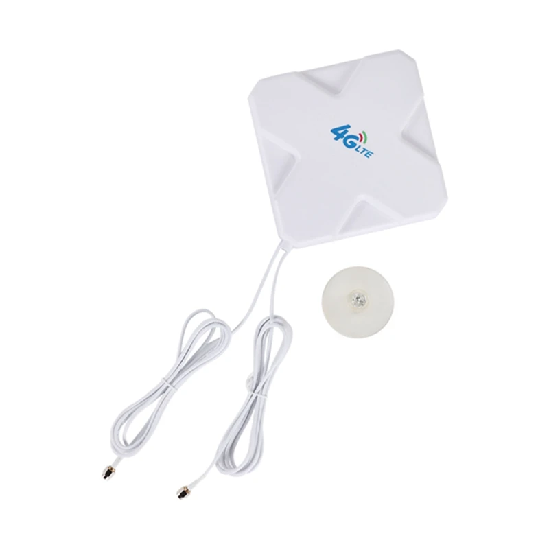 4G LTE SMA Antenna 35Dbi High Gain Antenna Dual SMA Connector Signal Booster For Huawei ZTE Vodafone Hotspot Router