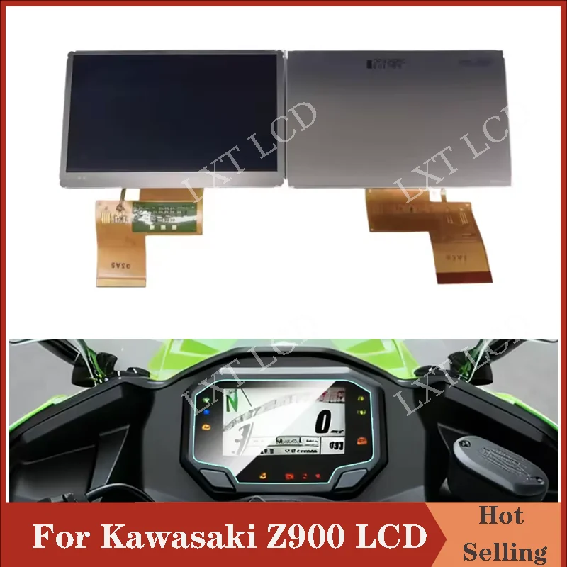 Original LCD Display Screen For Kawasaki Z900 Z650 NINJA650 ZH2 ZX10R ZX4R Z1000SX 2020-2023 Speedometer Instrument LCD Screen