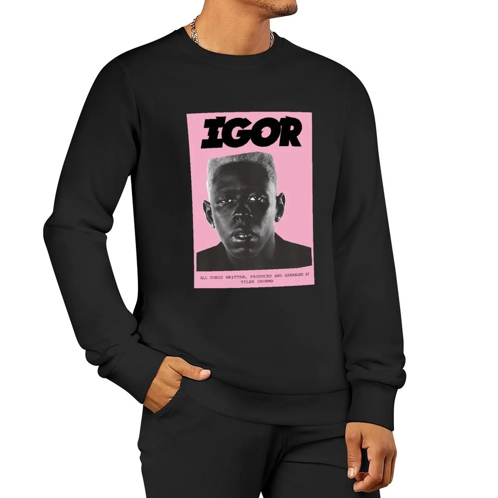 IGOR Classic Pullover Hoodie men's sweat-shirt men's sweat-shirt set streetwear men new sweatshirt