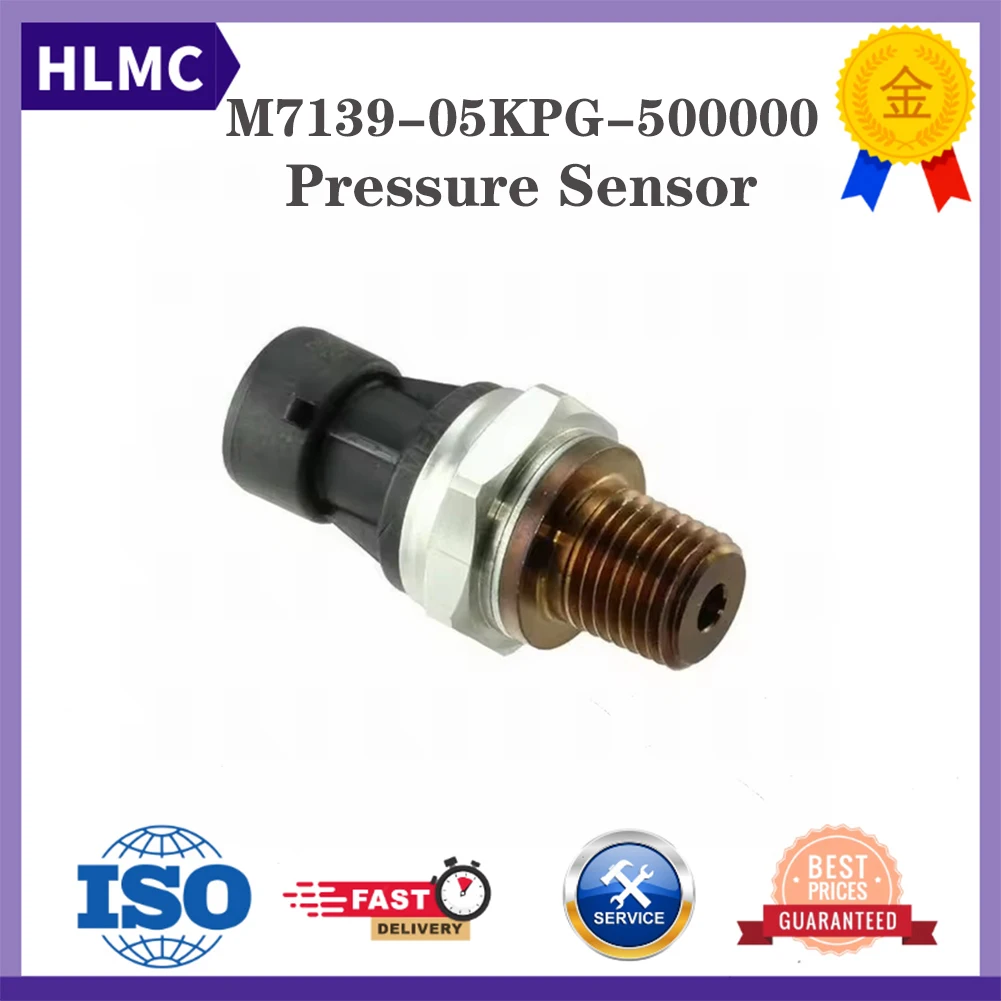 

M7139-05KPG-500000 Pressure Sensor 5000PSI Vented Gauge 6.35mm NPT 0.5V to 4.5V Cylinder Industrial Automation
