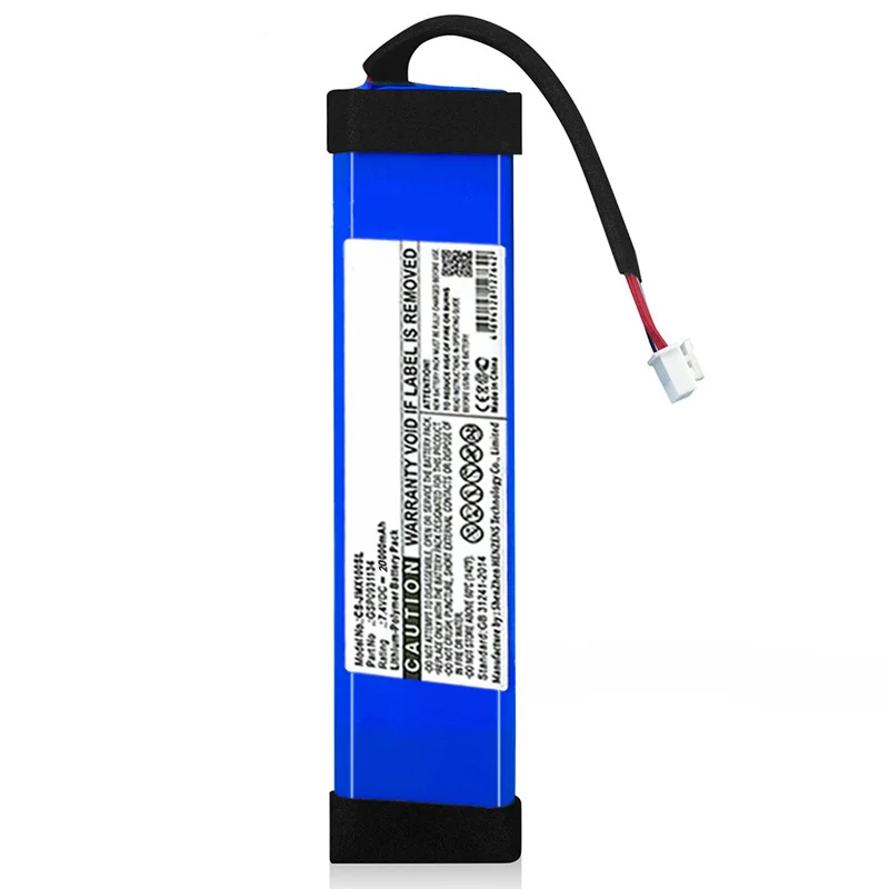 7,4V 5000/20000mAh Bateria GSP 0931134   Bateria de alto-falante para baterias bluetooth sem fio JBL XTREME / Xtreme 1 / Xtreme1