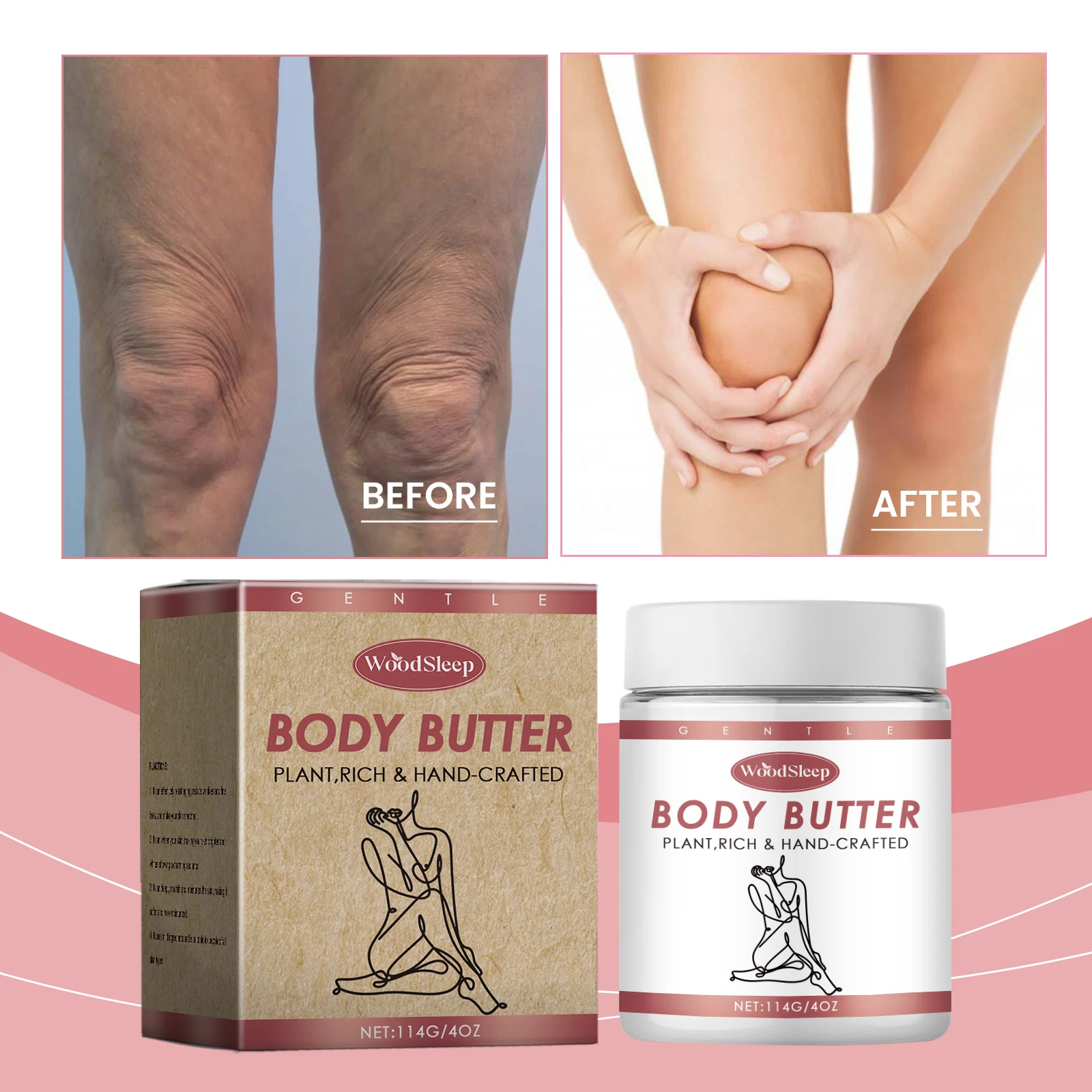 Nawilżający balsam do ciała usuwa suchą skórę i nie tłusty Nawilżający Nawilżający jesienno-zimowy produkt do pielęgnacji skóry