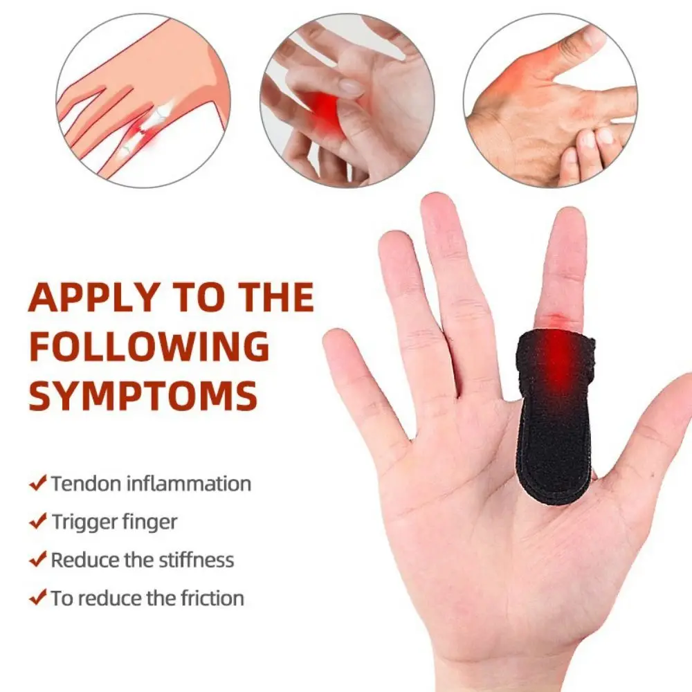 Verstellbare Trigger-Finger-Schiene: Atmungsaktive Fingerfixierung zur Schmerzlinderung und Korrektur – Detail 2
