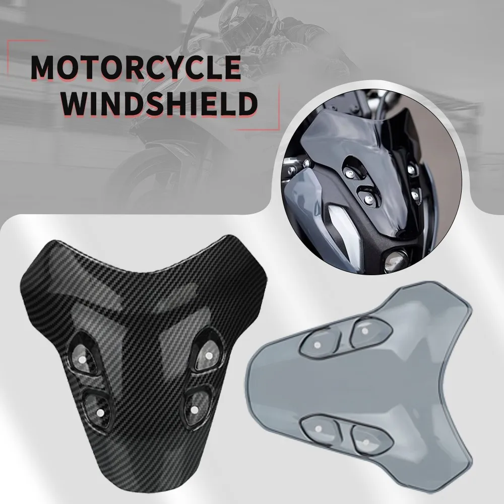 

2024 2023 2022 2021 Motorcycle For YAMAHA MT-07 MT07 2021-2024 Windshield Windscreen Windproof Wind Screen Deflector Accessories