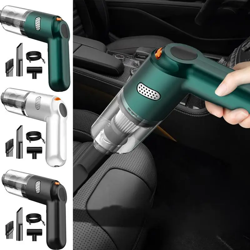 

Mini Car Vacuum 120W High Power Car Detailing Vacuum with Strong Suction 4000mah USB Rechargeable Cordless Car Vacuum Air Duster