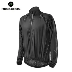 ROCKBROS-Jaqueta respirável de bicicleta para homens e mulheres, proteção solar de verão, casaco de pele gelada, roupas esportivas, ciclismo