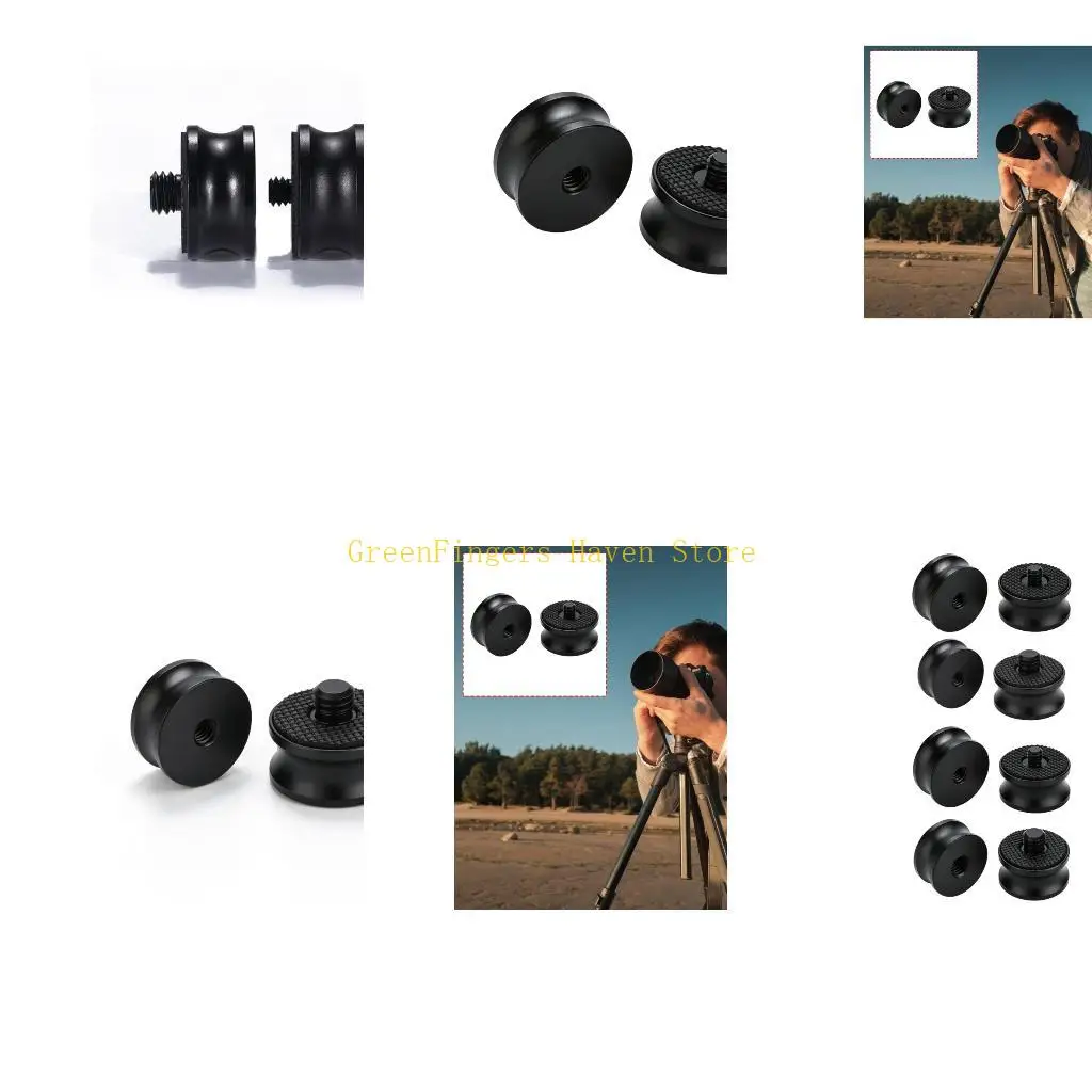 F68D Photo Gear Thread Adapter Converter Set Pair for Camera Mount Connection Needs