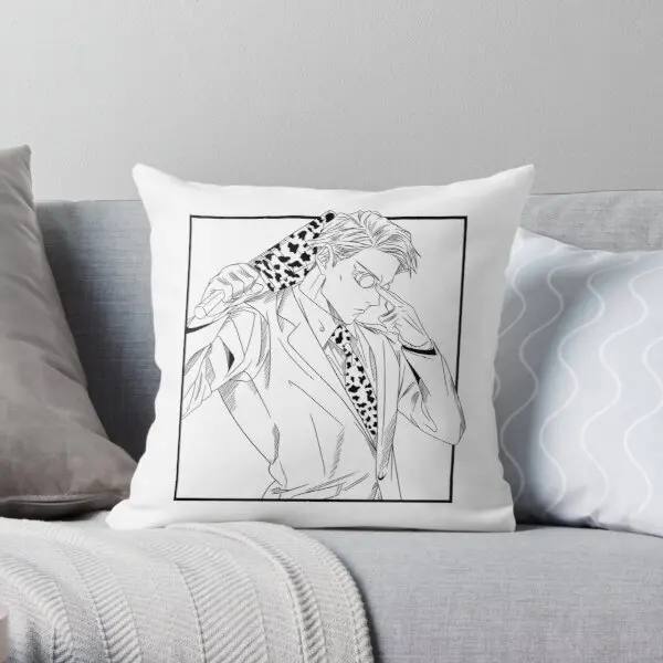 

Nanami Kento Printing Throw Pillow Cover Throw Fashion Decor Home Car Square Wedding Case Bed Sofa Cushion Pillows Not Include