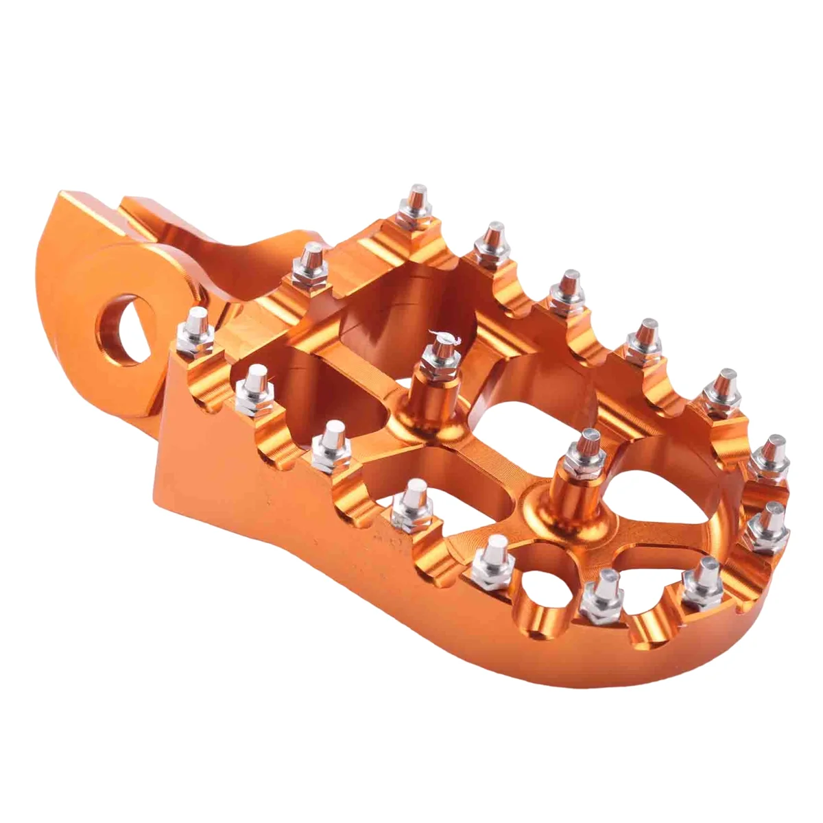 Footrest Footpegs Foot Pegs Pedal for 125 150 200 250 300 350 400 450 500 SX SXF EXC EXCF XC XCF X-CF XCW EXC-F(Orange)